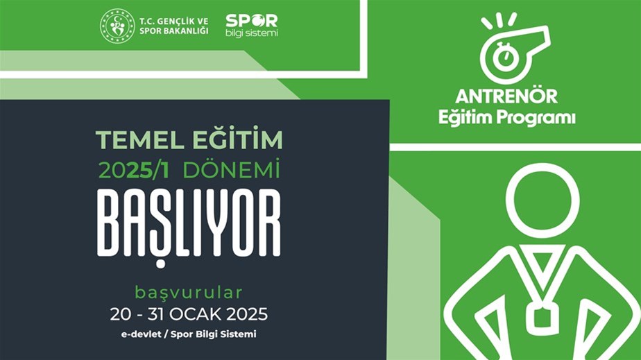 2025/1 ANTRENÖR TEMEL EĞİTİM SINAVI