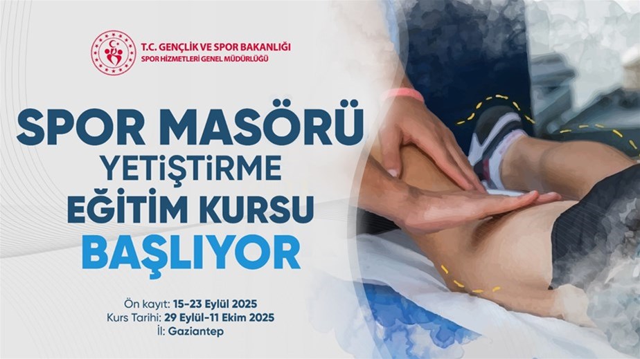 SPOR MASÖRÜ YETİŞTİRME EĞİTİM KURSU AÇILIYOR