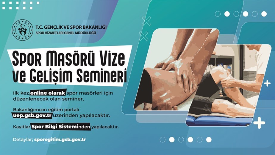 SPOR MASÖRÜ VİZE-GELİŞİM SEMİNERİ AÇILIYOR (ÇEVRİMİÇİ)