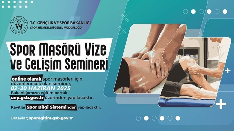 SPOR MASÖRÜ VİZE-GELİŞİM SEMİNERİ AÇILIYOR (ÇEVRİMİÇİ)