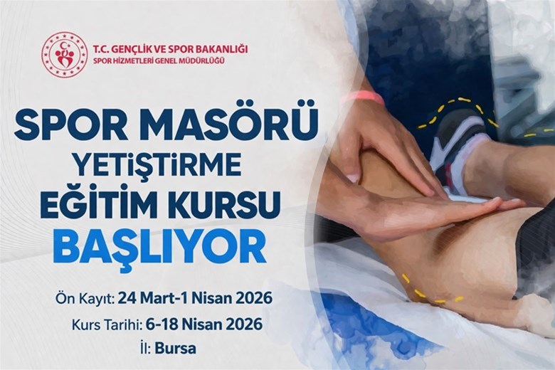 SPOR MASÖRÜ YETİŞTİRME EĞİTİM KURSU AÇILIYOR